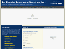 Tablet Screenshot of insuranceplans4less.com